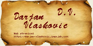 Darjan Vlašković vizit kartica
